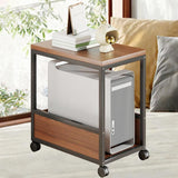 Maxbell PC Stand for PC Tower, Printer, Home Office with Wheels Rolling Printer Cart