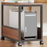 Maxbell PC Stand for PC Tower, Printer, Home Office with Wheels Rolling Printer Cart
