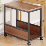 Maxbell PC Stand for PC Tower, Printer, Home Office with Wheels Rolling Printer Cart