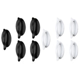 Maxbell 5Pcs Cabinet Auxiliary Handles Open Sliding Door Handles for Bathroom Closet Black