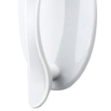Maxbell 5Pcs Cabinet Auxiliary Handles Open Sliding Door Handles for Bathroom Closet White