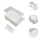 Maxbell Butter Dish with Lid Easy Clean Butter Container for Biscuits Butter Kitchen S