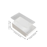 Maxbell Butter Dish with Lid Easy Clean Butter Container for Biscuits Butter Kitchen S