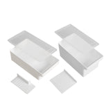Maxbell Butter Dish with Lid Easy Clean Butter Container for Biscuits Butter Kitchen S
