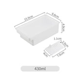 Maxbell Butter Dish with Lid Easy Clean Butter Container for Biscuits Butter Kitchen S