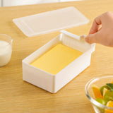Maxbell Butter Dish with Lid Easy Clean Butter Container for Biscuits Butter Kitchen S
