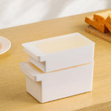Maxbell Butter Dish with Lid Easy Clean Butter Container for Biscuits Butter Kitchen S