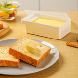 Maxbell Butter Dish with Lid Easy Clean Butter Container for Biscuits Butter Kitchen S