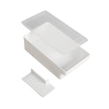 Maxbell Butter Dish with Lid Easy Clean Butter Container for Biscuits Butter Kitchen S