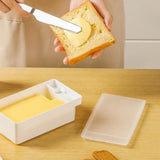 Maxbell Butter Dish with Lid Easy Clean Butter Container for Biscuits Butter Kitchen S