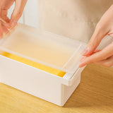 Maxbell Butter Dish with Lid Easy Clean Butter Container for Biscuits Butter Kitchen S