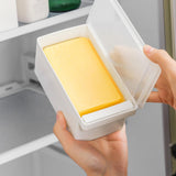 Maxbell Butter Dish with Lid Easy Clean Butter Container for Biscuits Butter Kitchen S