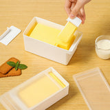 Maxbell Butter Dish with Lid Easy Clean Butter Container for Biscuits Butter Kitchen S