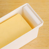 Maxbell Butter Dish with Lid Easy Clean Butter Container for Biscuits Butter Kitchen S