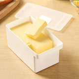 Maxbell Butter Dish with Lid Easy Clean Butter Container for Biscuits Butter Kitchen S