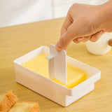 Maxbell Butter Dish with Lid Easy Clean Butter Container for Biscuits Butter Kitchen S