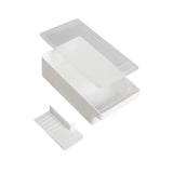 Maxbell Butter Dish with Lid Easy Clean Butter Container for Biscuits Butter Kitchen S