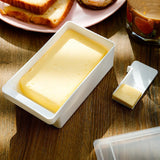 Maxbell Butter Dish with Lid Easy Clean Butter Container for Biscuits Butter Kitchen S