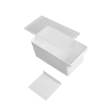 Maxbell Butter Dish with Lid Easy Clean Butter Container for Biscuits Butter Kitchen L