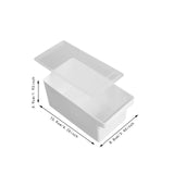 Maxbell Butter Dish with Lid Easy Clean Butter Container for Biscuits Butter Kitchen L