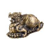 Maxbell Ashtray Container Gifts Metal Ashtray for Porch Patio Home Office Cigarettes Bronze Color