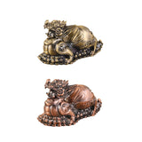 Maxbell Ashtray Container Gifts Metal Ashtray for Porch Patio Home Office Cigarettes Bronze Color