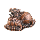 Maxbell Ashtray Container Gifts Metal Ashtray for Porch Patio Home Office Cigarettes Copper Color