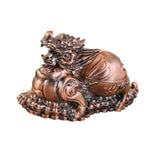 Maxbell Ashtray Container Gifts Metal Ashtray for Porch Patio Home Office Cigarettes Copper Color