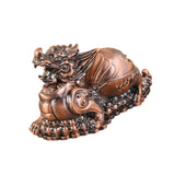 Maxbell Ashtray Container Gifts Metal Ashtray for Porch Patio Home Office Cigarettes Copper Color