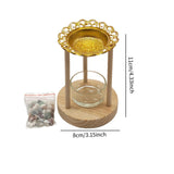 Maxbell Essential Oil Warmer Fragrance Warmer Melt Burner for Porch Party Yoga Rooms