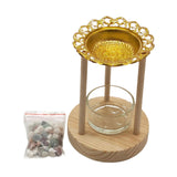 Maxbell Essential Oil Warmer Fragrance Warmer Melt Burner for Porch Party Yoga Rooms