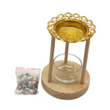 Maxbell Essential Oil Warmer Fragrance Warmer Melt Burner for Porch Party Yoga Rooms