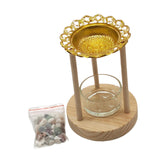 Maxbell Essential Oil Warmer Fragrance Warmer Melt Burner for Porch Party Yoga Rooms