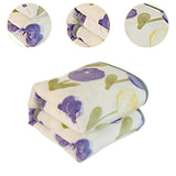 Maxbell Throw Blanket Lightweight Gift Home Decor Warm Blanket for Sofa Adults Couch Style B