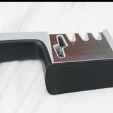 Maxbell Knife Sharpener Kitchen Gadget Helps Restore Blades for Steel Knives Ceramic Black