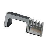 Maxbell Knife Sharpener Kitchen Gadget Helps Restore Blades for Steel Knives Ceramic Black