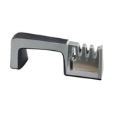 Maxbell Knife Sharpener Kitchen Gadget Helps Restore Blades for Steel Knives Ceramic Black