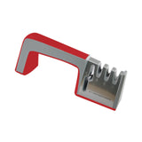 Maxbell Knife Sharpener Kitchen Gadget Helps Restore Blades for Steel Knives Ceramic Red