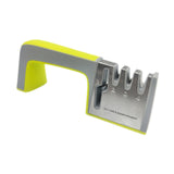 Maxbell Knife Sharpener Kitchen Gadget Helps Restore Blades for Steel Knives Ceramic Green