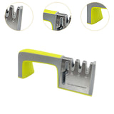 Maxbell Knife Sharpener Kitchen Gadget Helps Restore Blades for Steel Knives Ceramic Green
