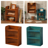 Maxbell Desktop Storage Rack Wooden Holder Desk Shelf for Dressing Table Office Home Brown