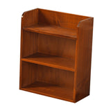 Maxbell Desktop Storage Rack Wooden Holder Desk Shelf for Dressing Table Office Home Brown