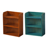 Maxbell Desktop Storage Rack Wooden Holder Desk Shelf for Dressing Table Office Home Brown