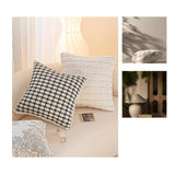 Maxbell Floral Pillow Cover Soft Retro Style Pillowcase for Bedroom Gift Living Room Style A