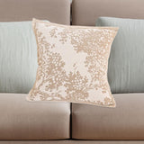 Maxbell Floral Pillow Cover Soft Retro Style Pillowcase for Bedroom Gift Living Room Style B