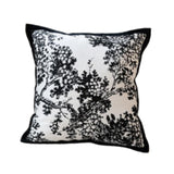 Maxbell Floral Pillow Cover Soft Retro Style Pillowcase for Bedroom Gift Living Room Style C