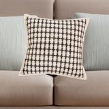 Maxbell Floral Pillow Cover Soft Retro Style Pillowcase for Bedroom Gift Living Room Style D