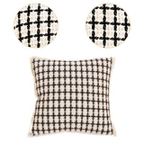 Maxbell Floral Pillow Cover Soft Retro Style Pillowcase for Bedroom Gift Living Room Style D