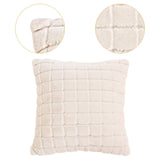 Maxbell Floral Pillow Cover Soft Retro Style Pillowcase for Bedroom Gift Living Room Style E