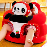 Maxbell Baby Support Chair Furniture Baby Sofa Chair Comfortable Infant Seat Panda